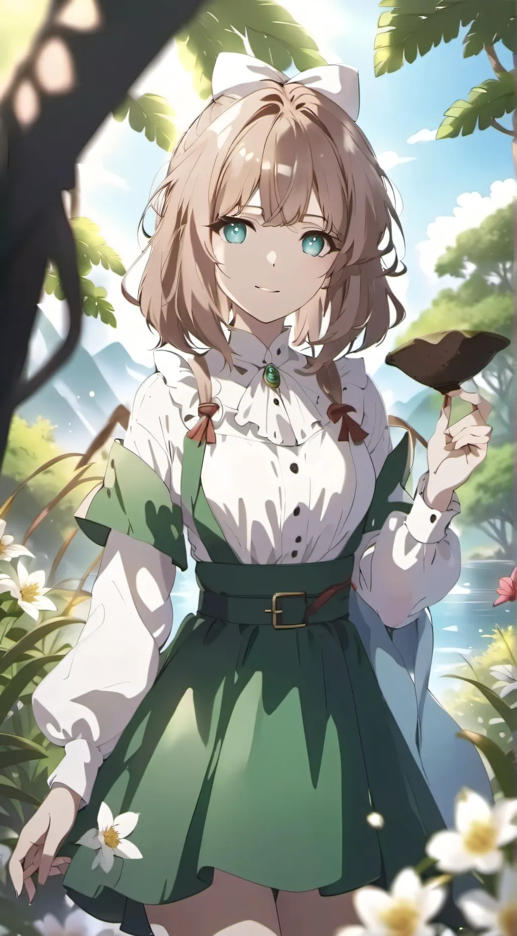 ai character: cinta background