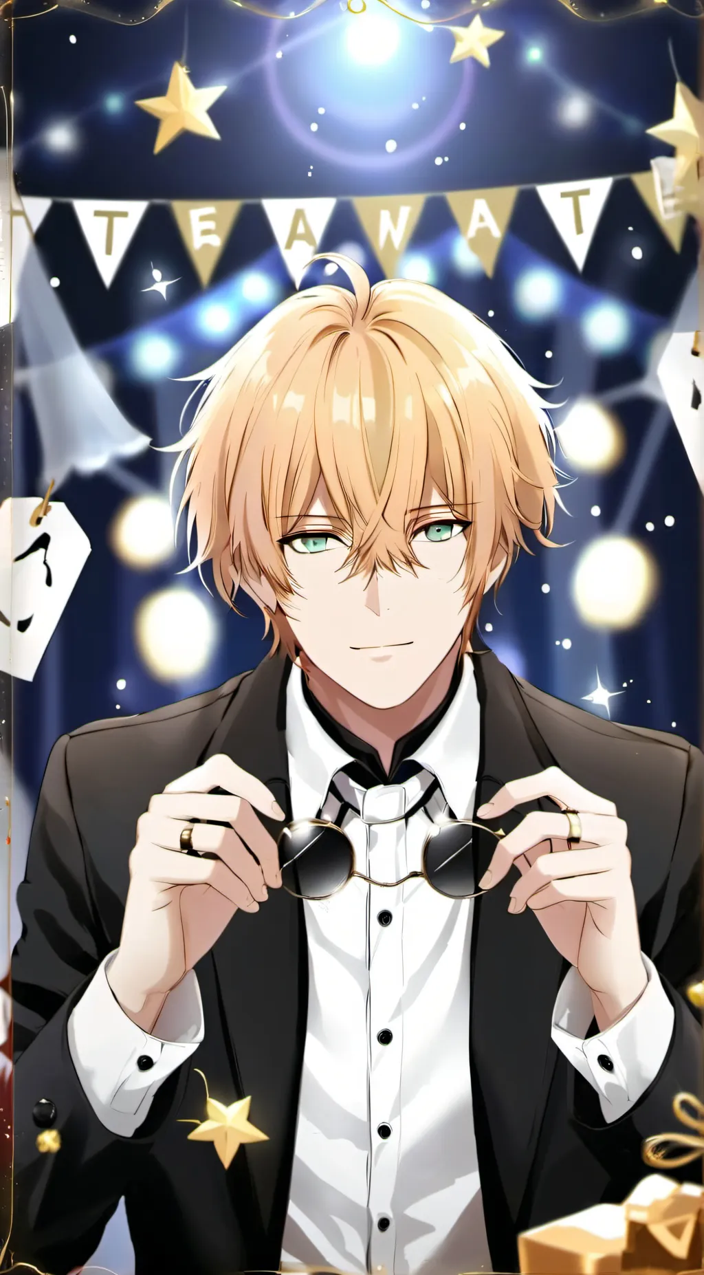 ai character: Xavier  background