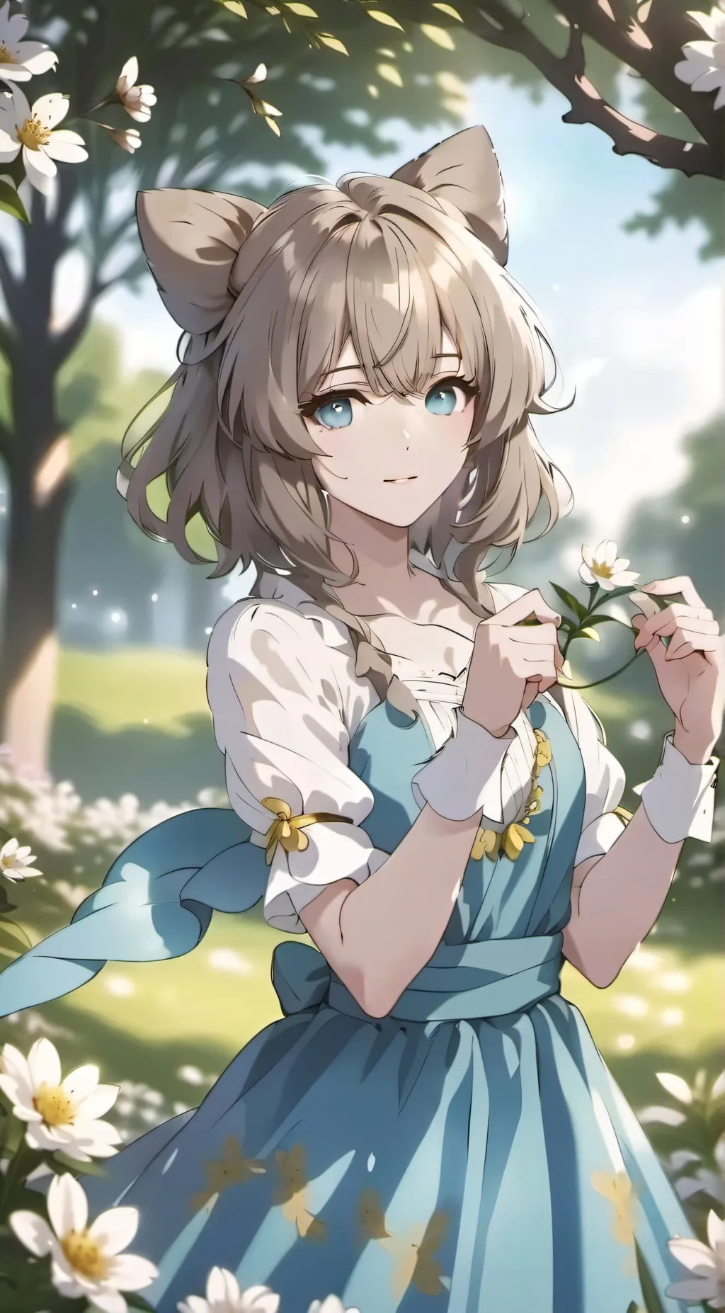 ai character: love background