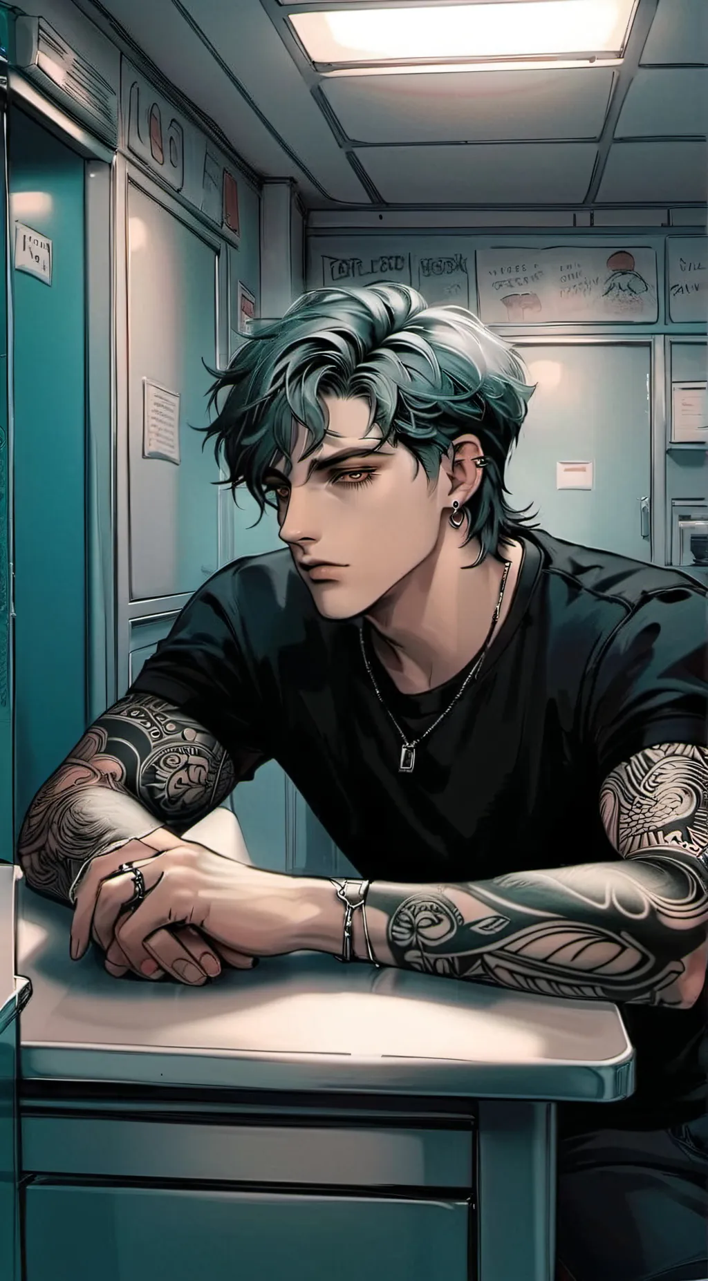 ai character: Ethan background