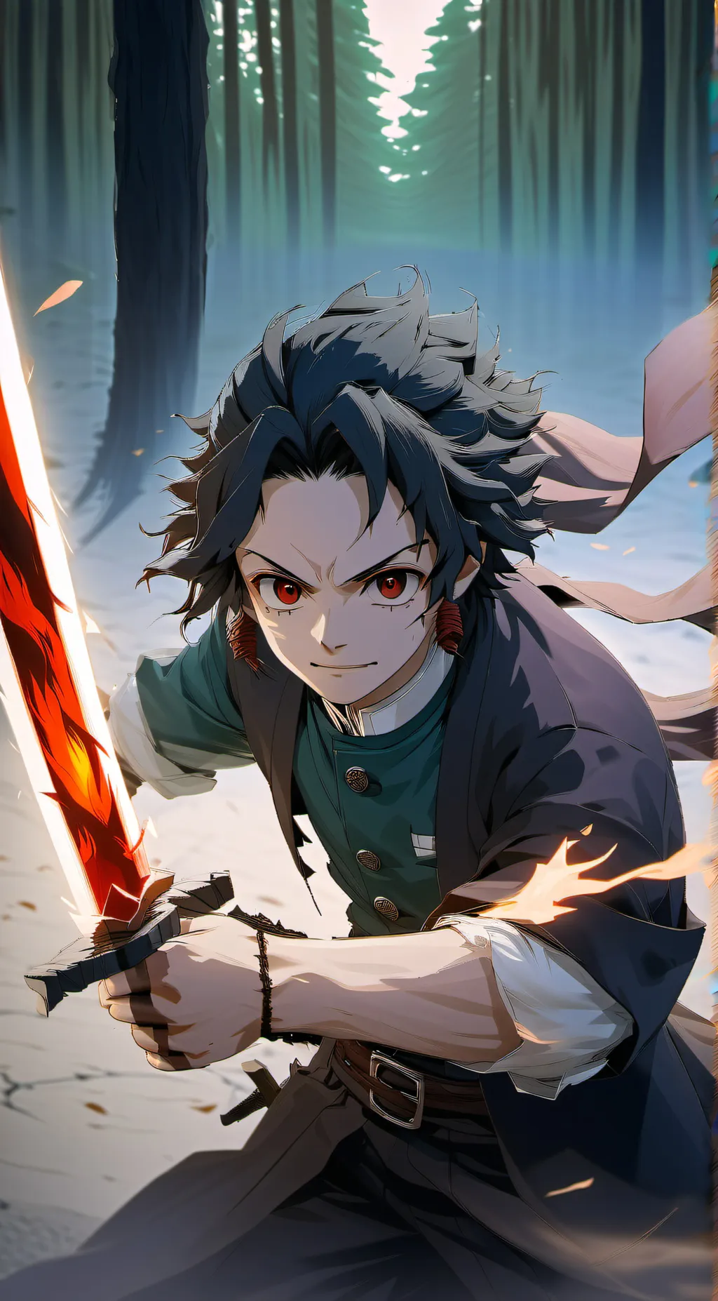 ai character: inosuke background