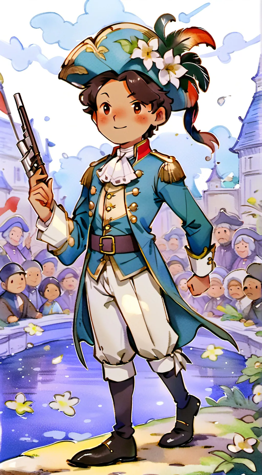 ai character: charles lee background