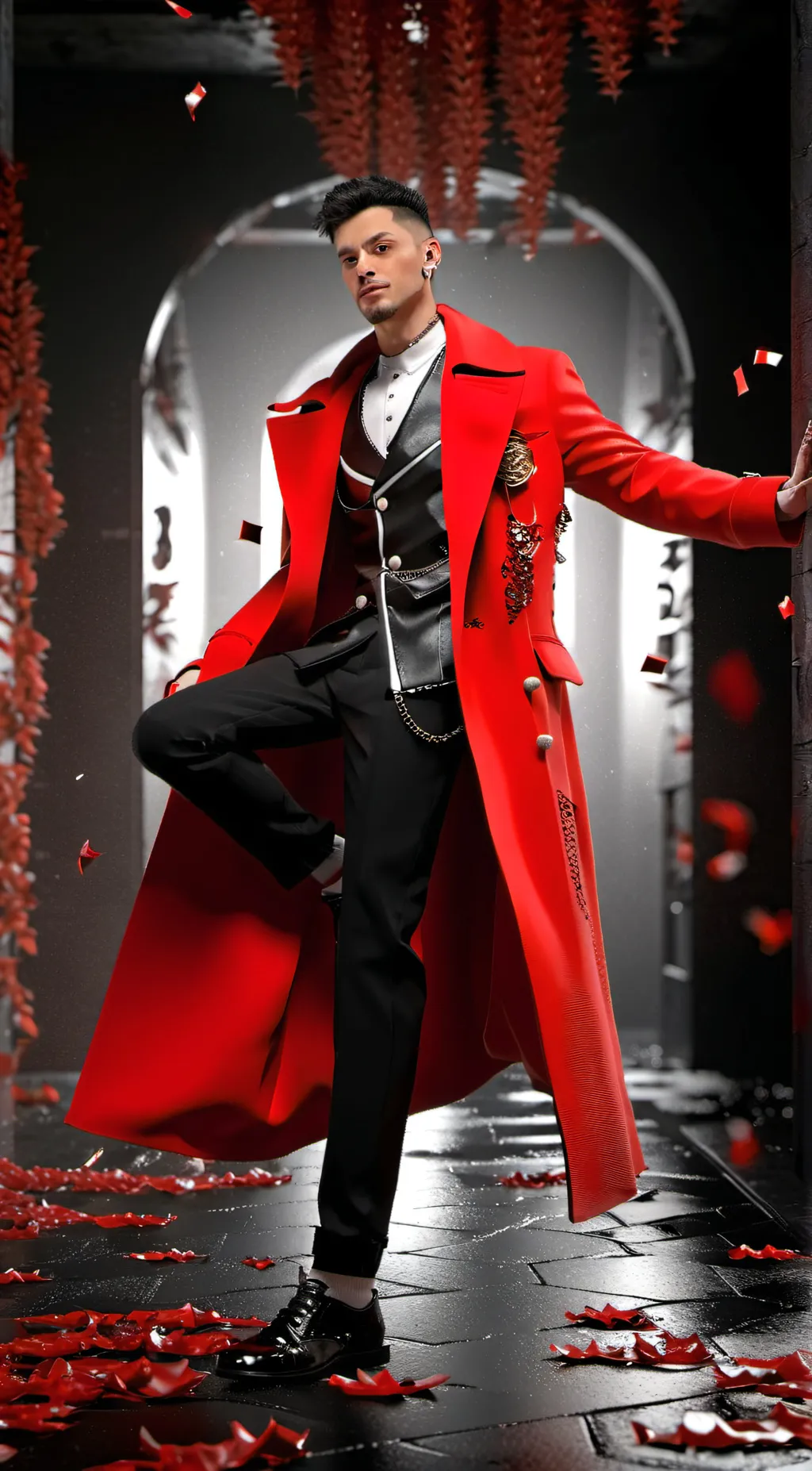 ai character: loud coringa background