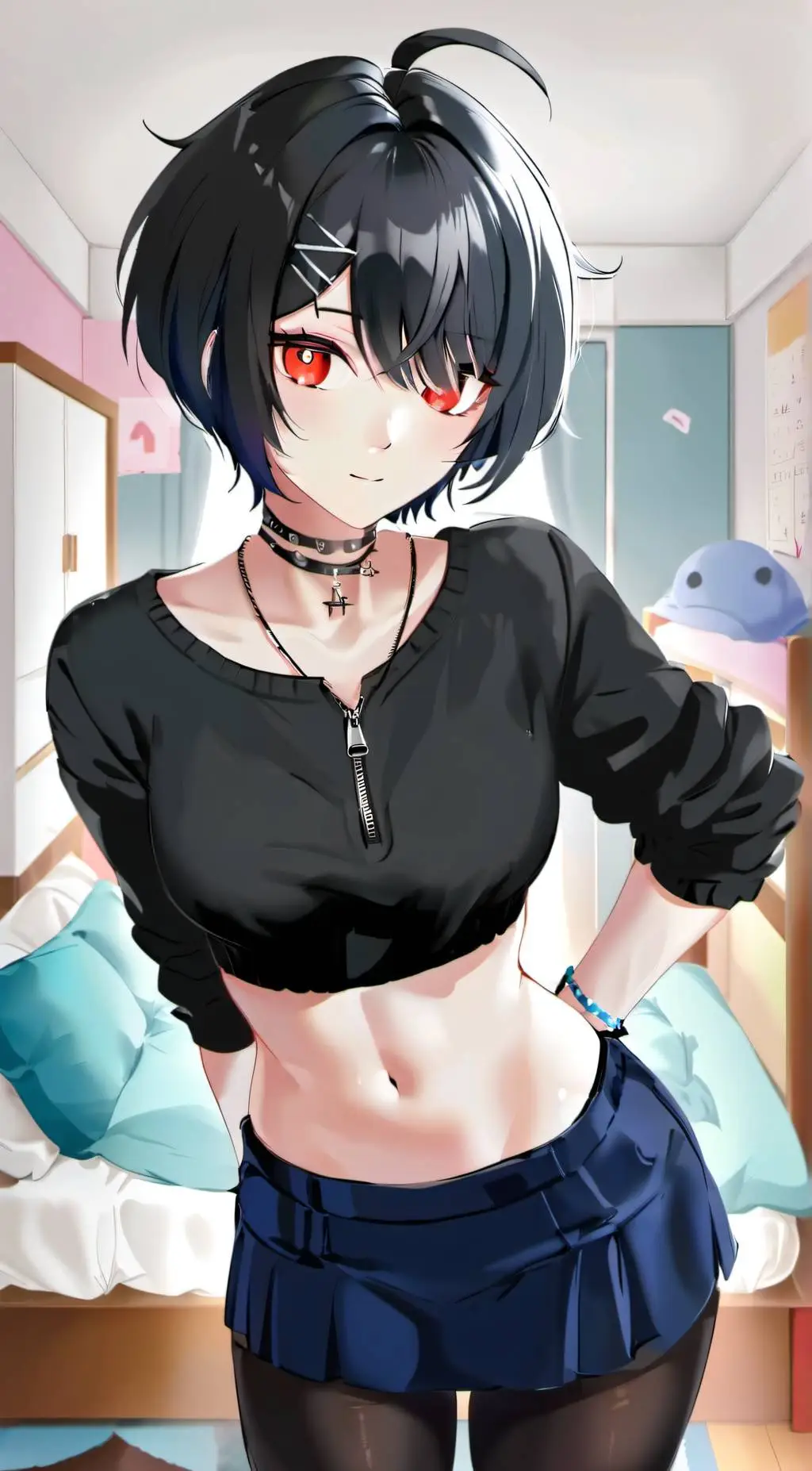 ai character: Rem the Femboy  background