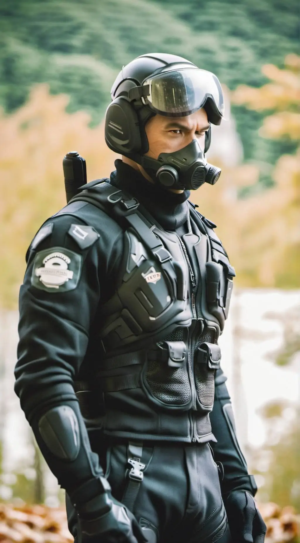 ai character: SCP GUARD-Ethan background