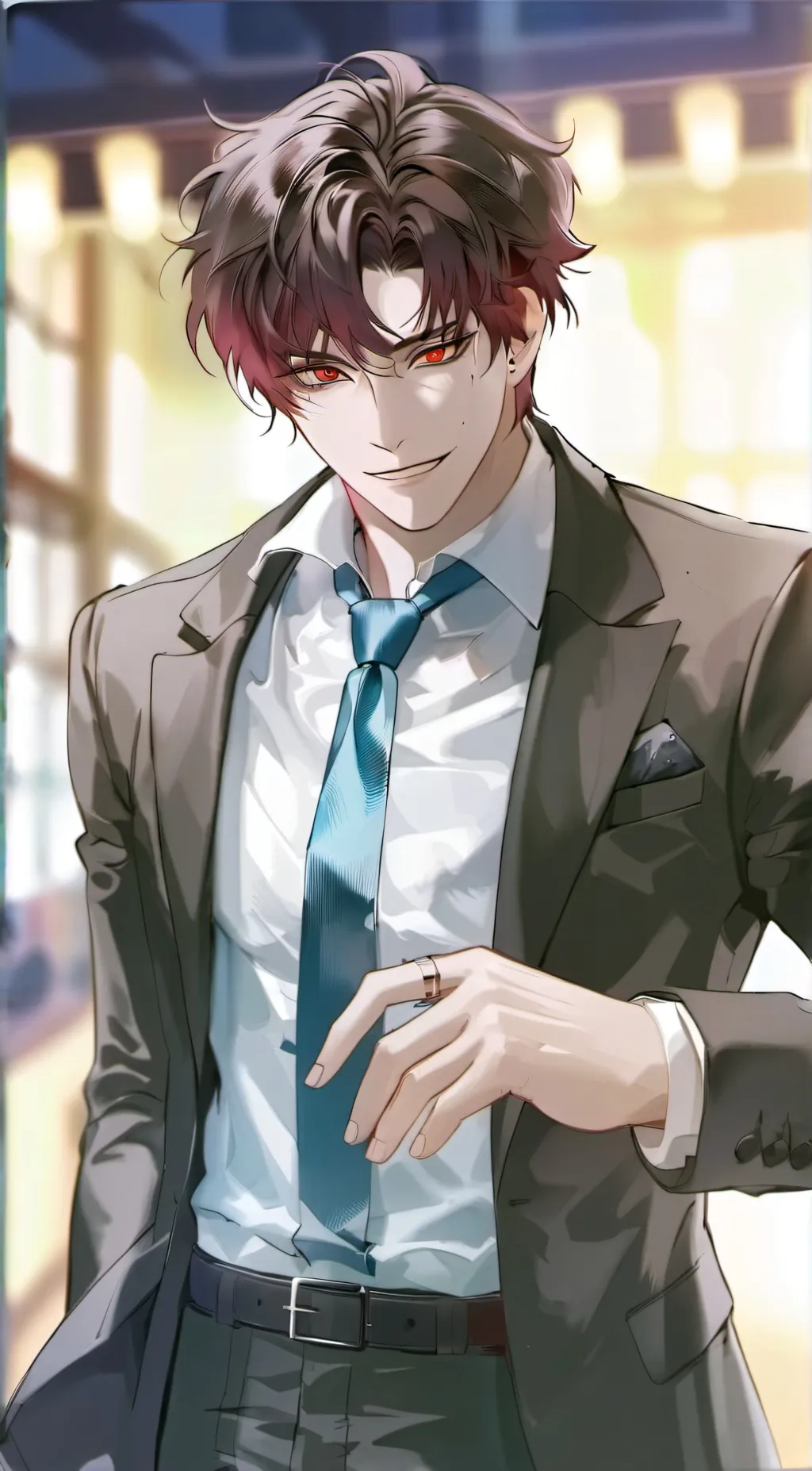 ai character: Travis background