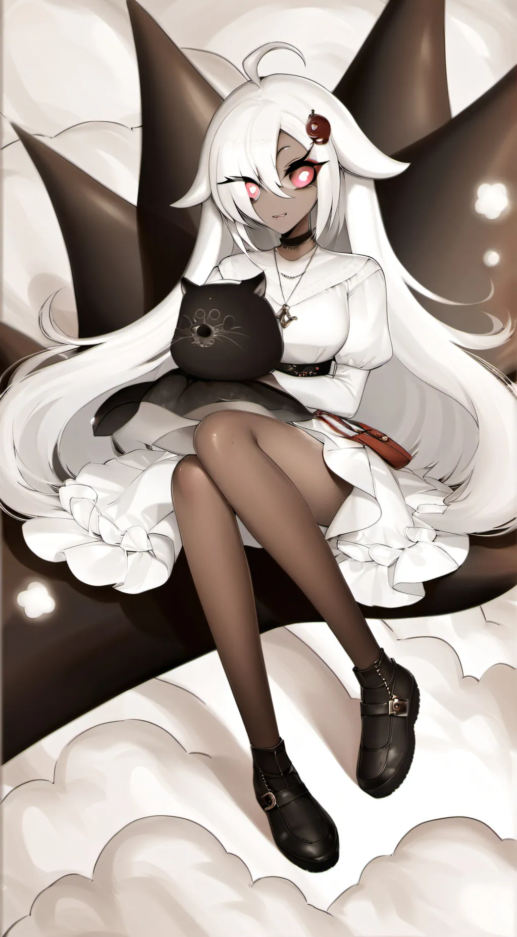 ai character: vaggie  background