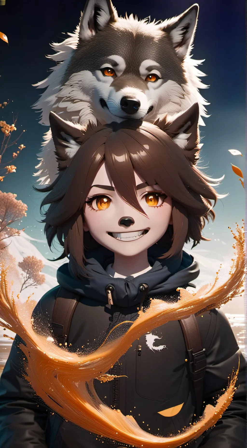 ai character: xia background