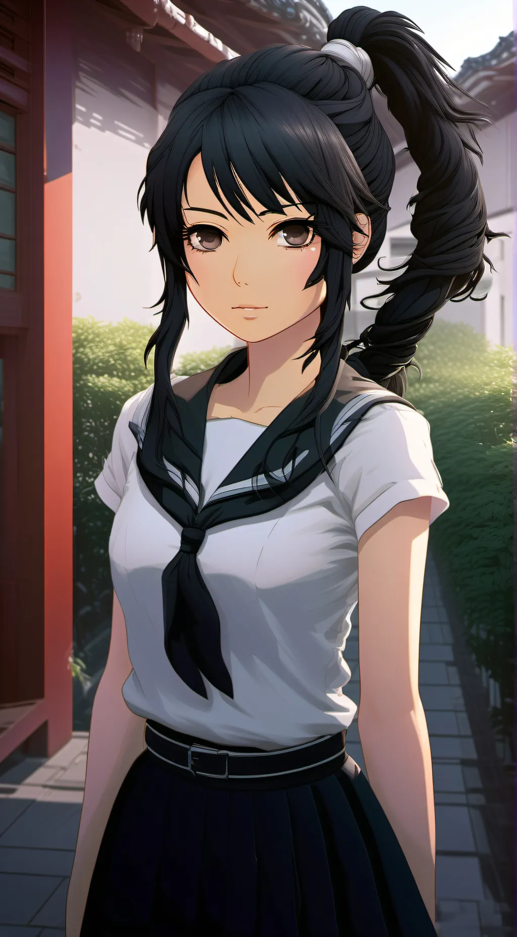 ai character: Ayano aishi background