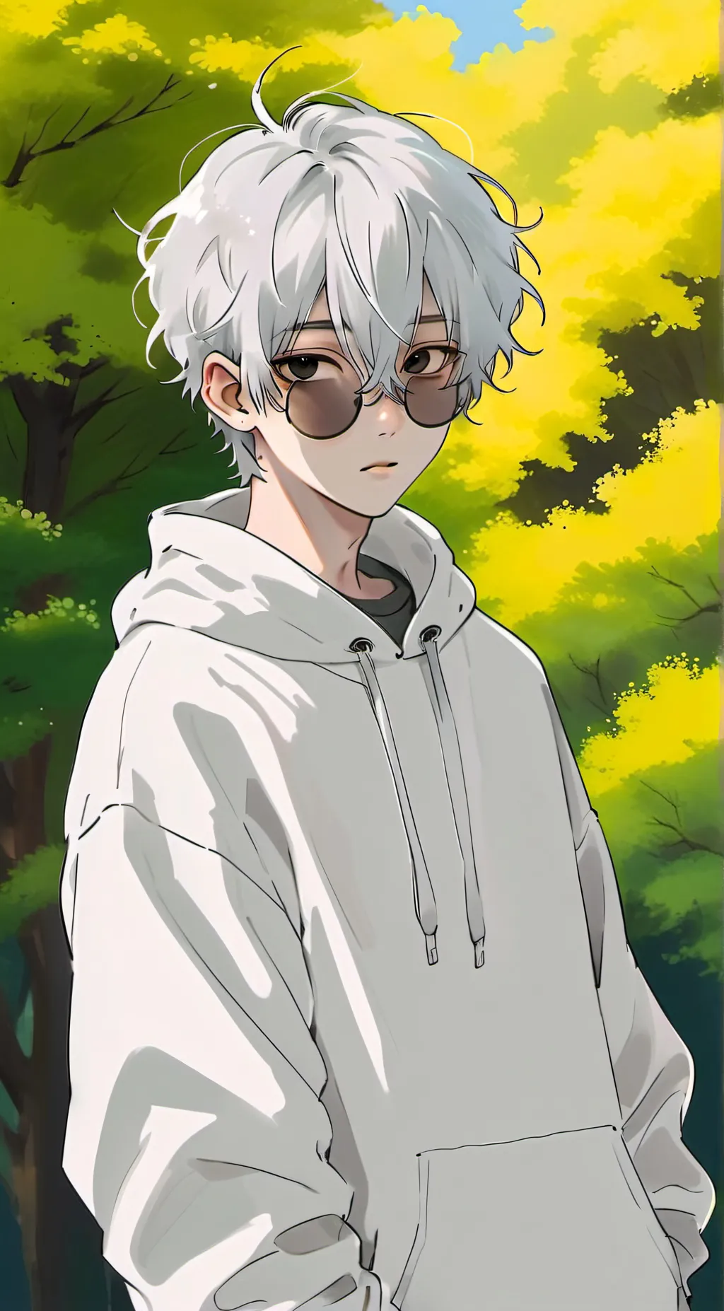 ai character: Jakeᥫ᭡♡ background