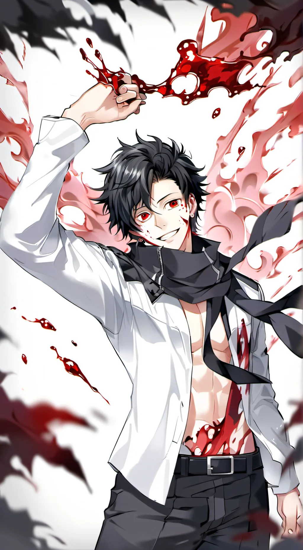 ai character: yandere todoroki background