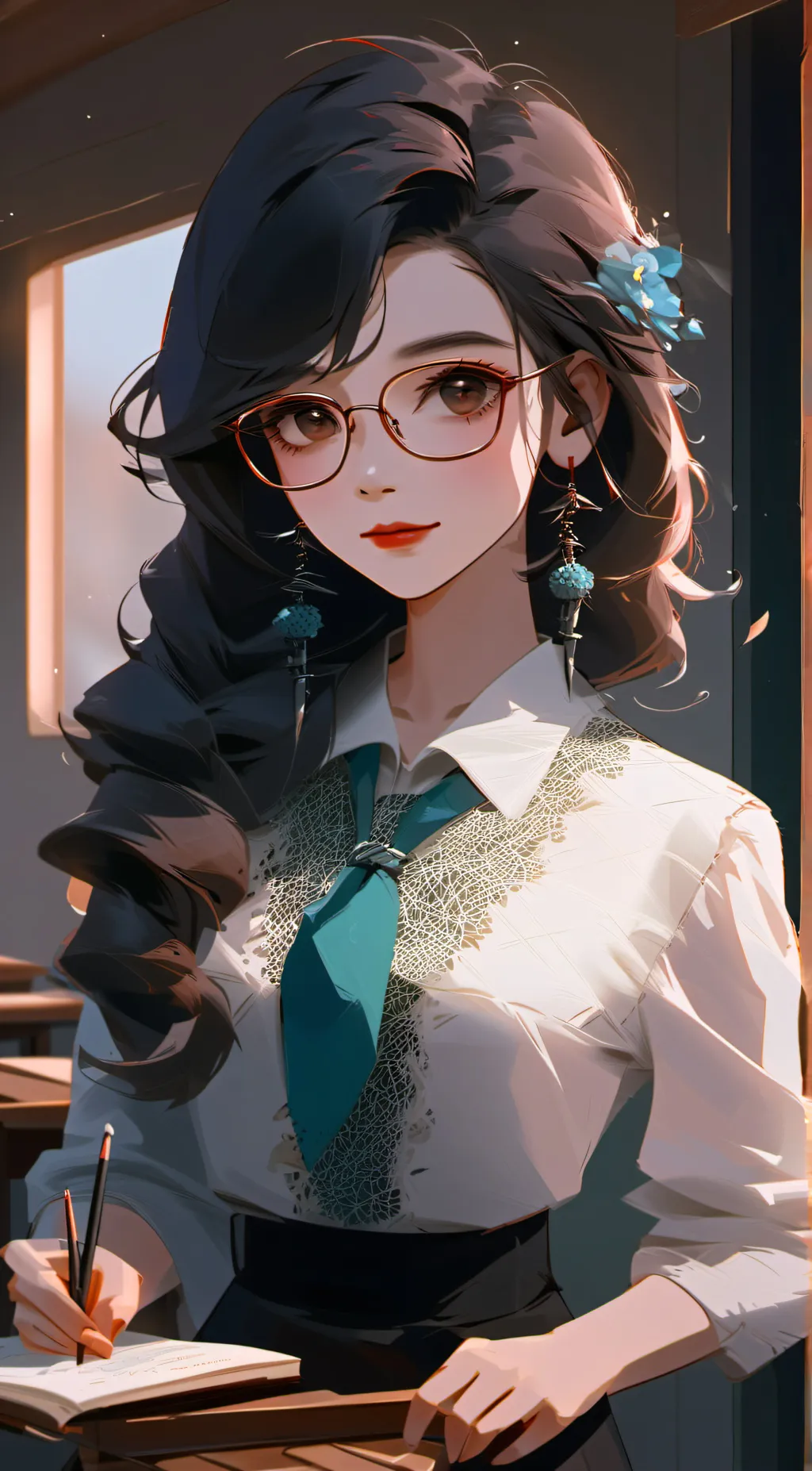 ai character: Bro it’s a school background