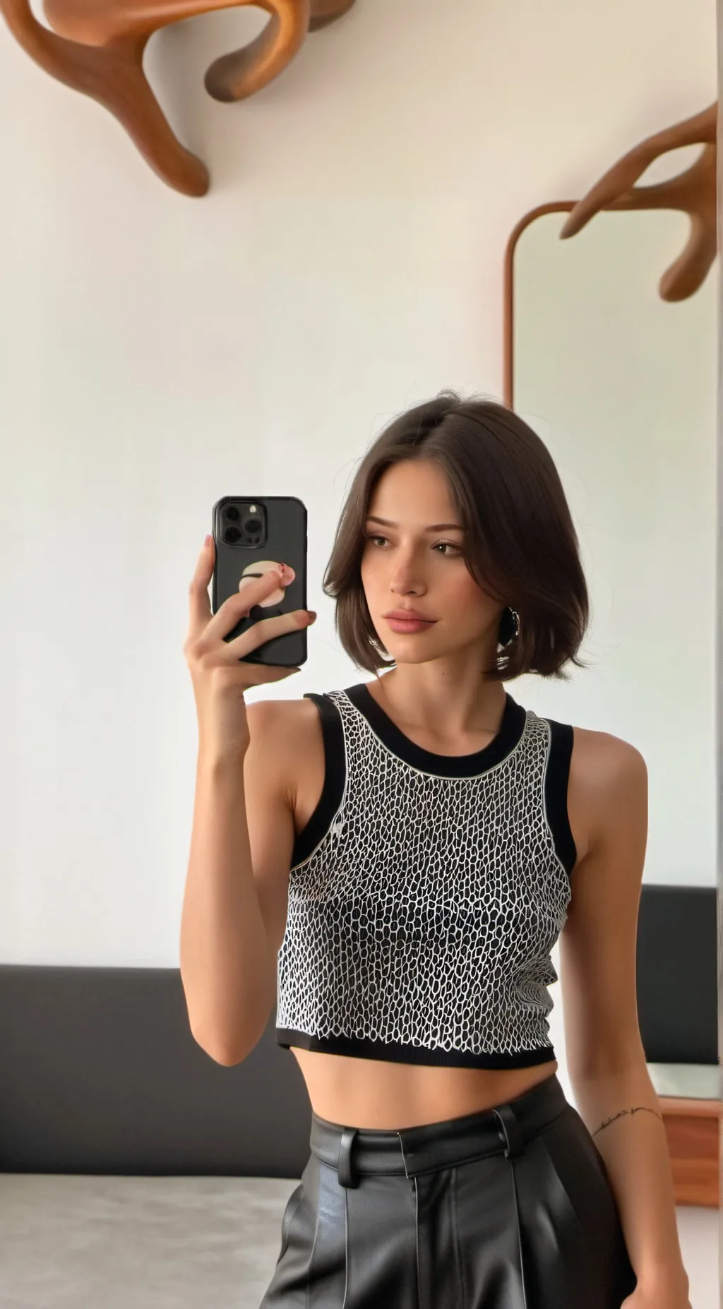 ai character: Lucy the vlogger background