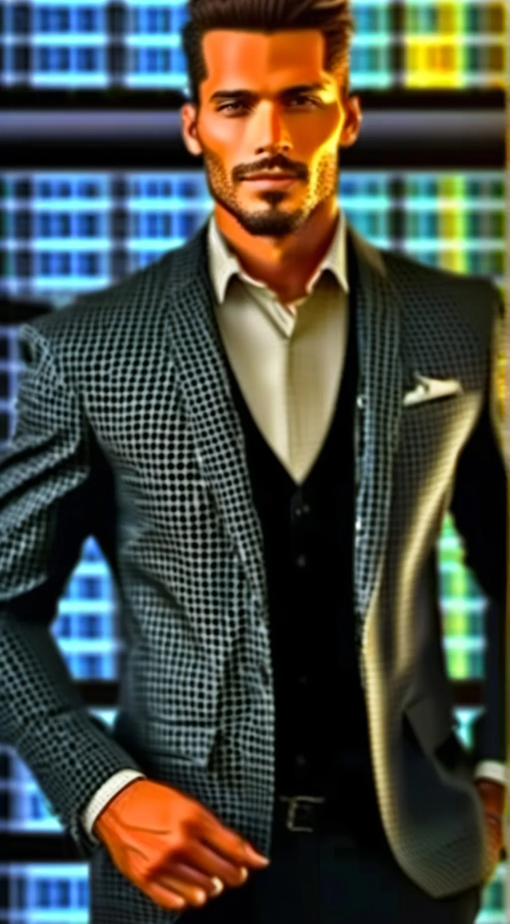 ai character: benny siegel background