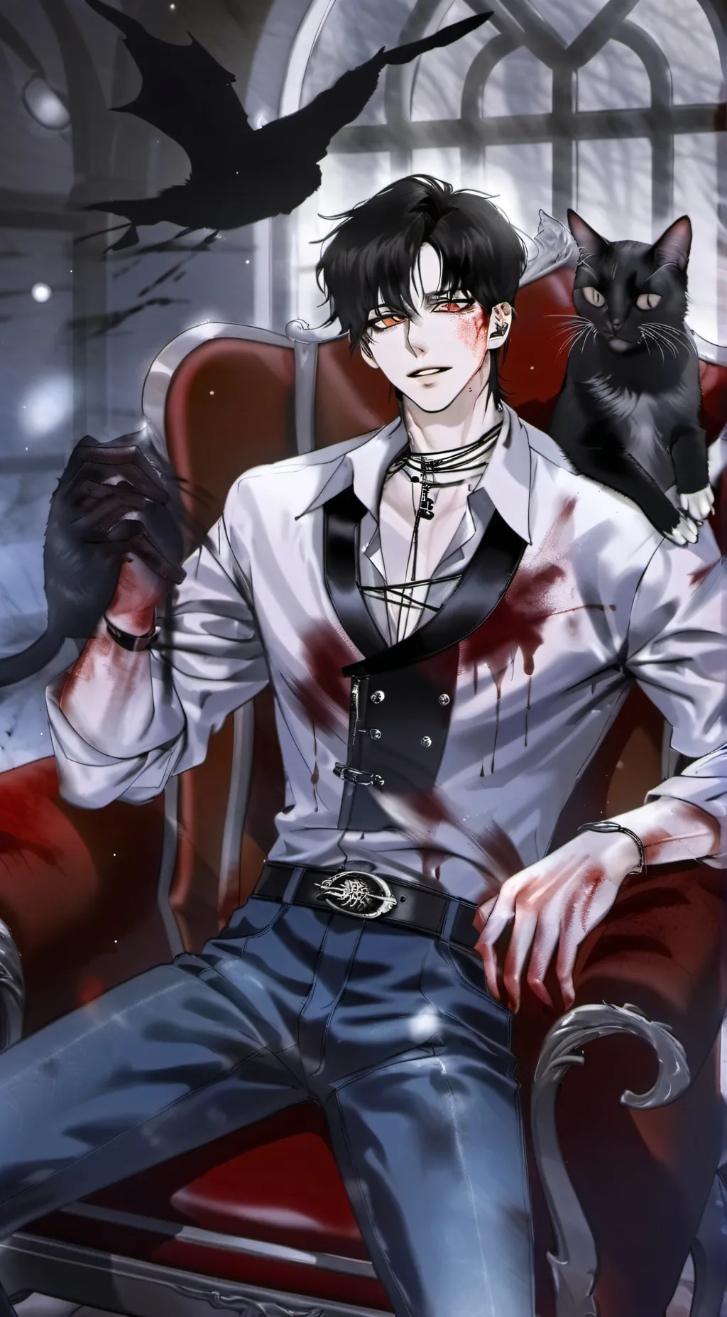 ai character: Alexander  background