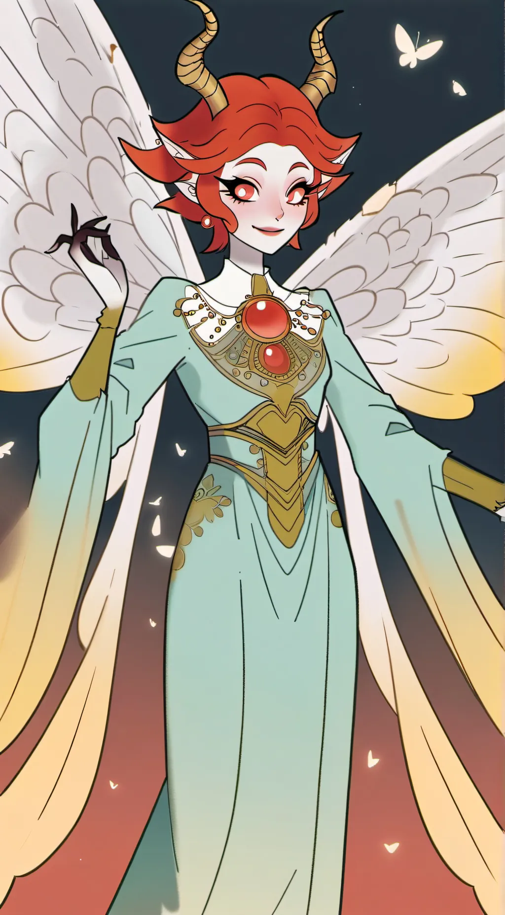 ai character: Kiara background