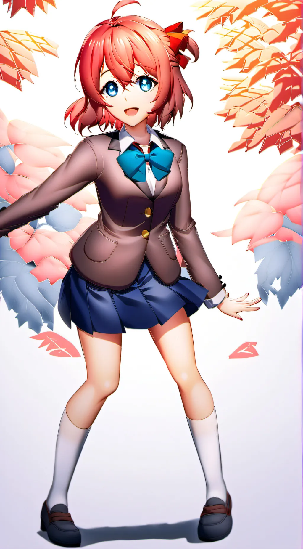 ai character: Giantess Sayori background