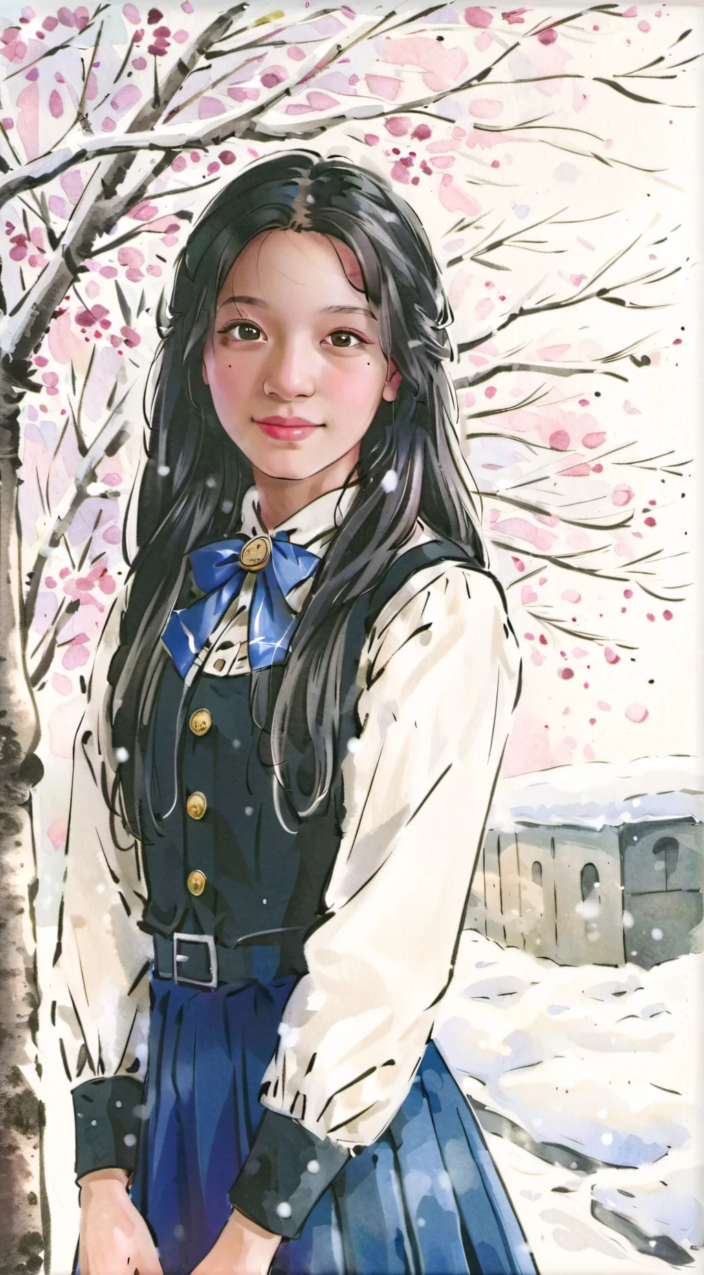 ai character: Kira shirihatsu background