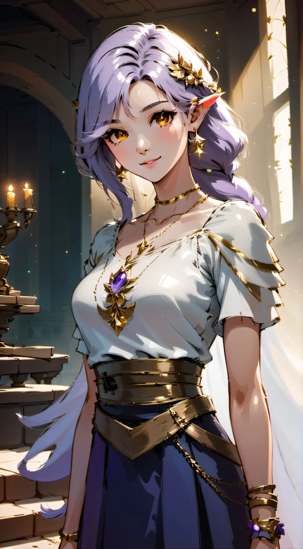 ai character: Iris background