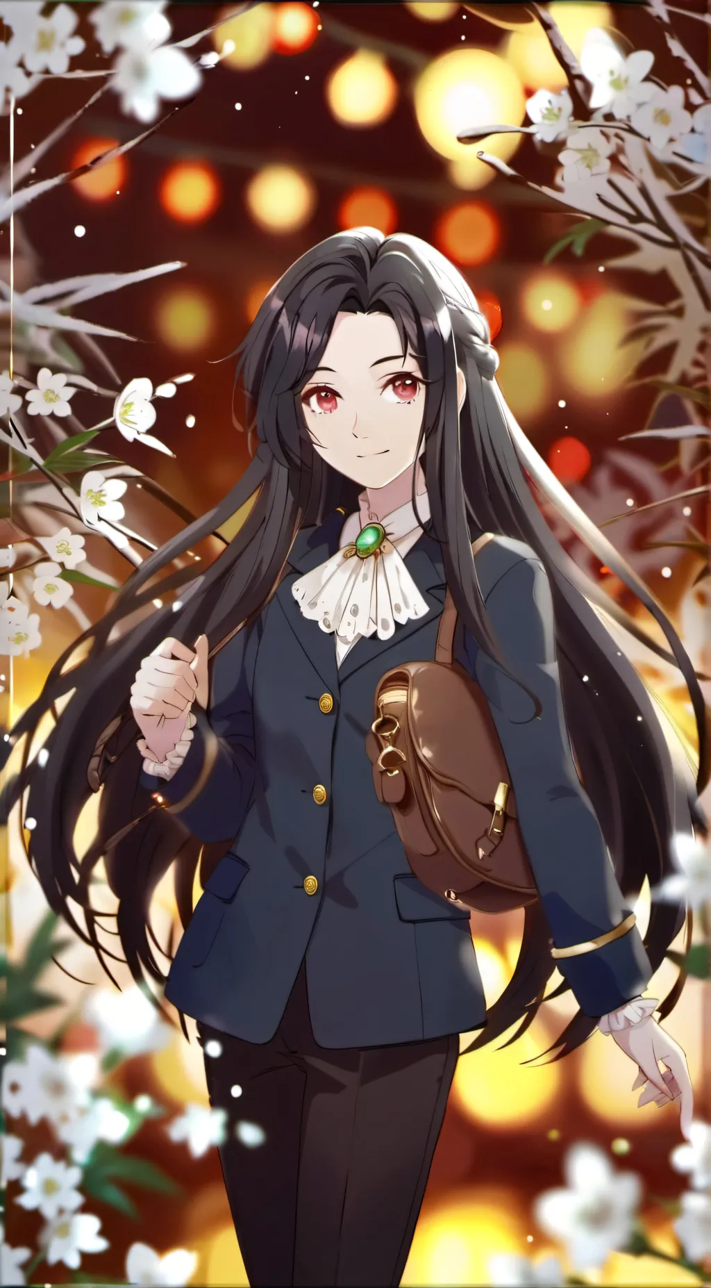 ai character: Demon slayer react background