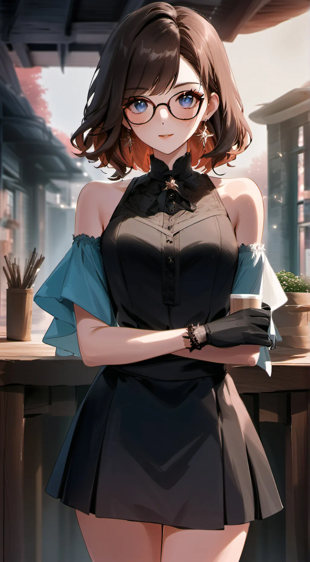 ai character: Risa background