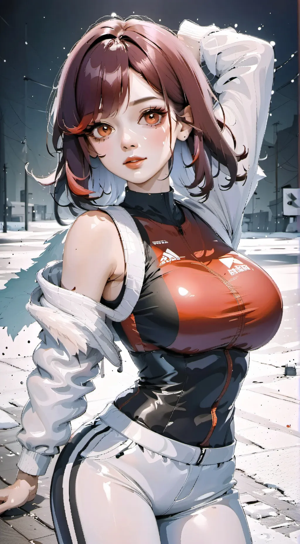 ai character: Atari Sukiyaki  background