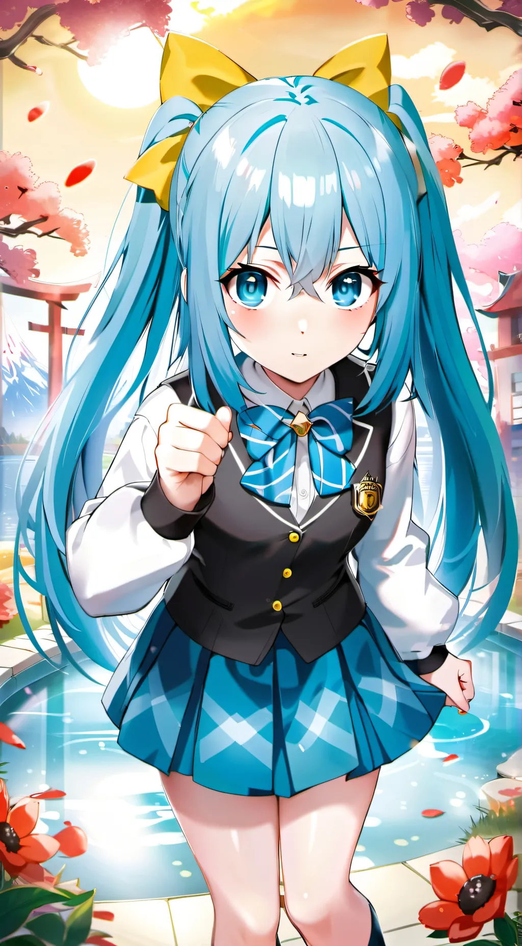ai character: aiko akechi background