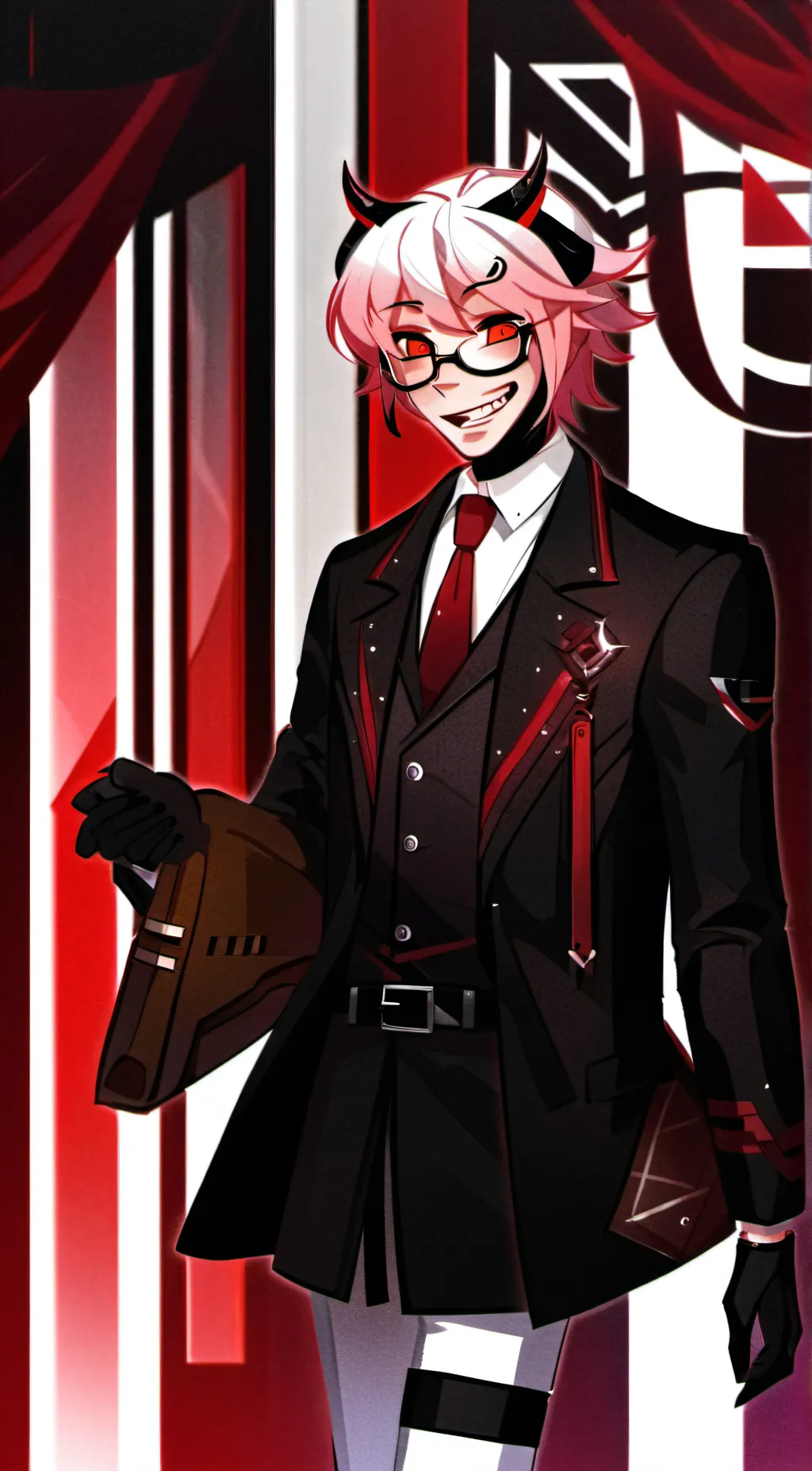 ai character: Alastor  background
