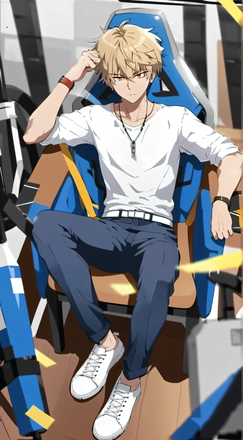 ai character: Bakugo background