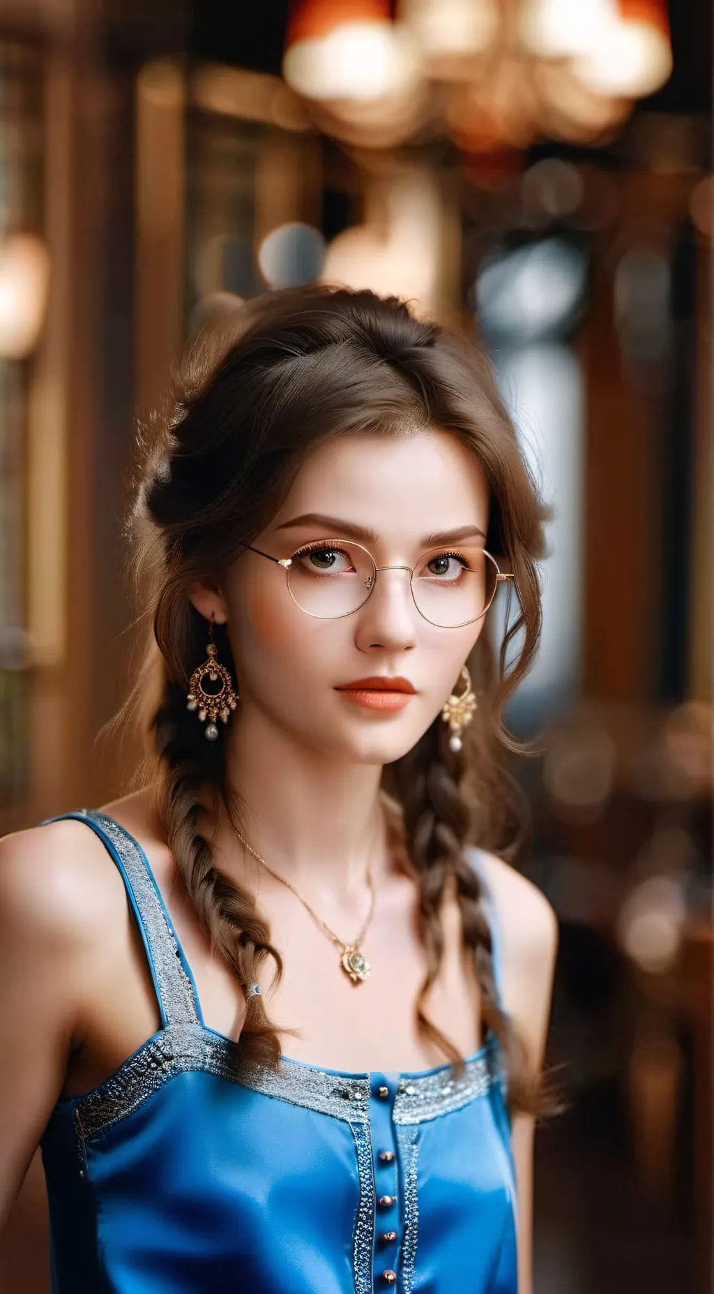 ai character: freaky stepsister  background