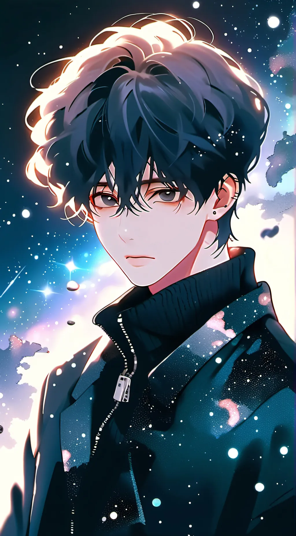 ai character: Depressed background