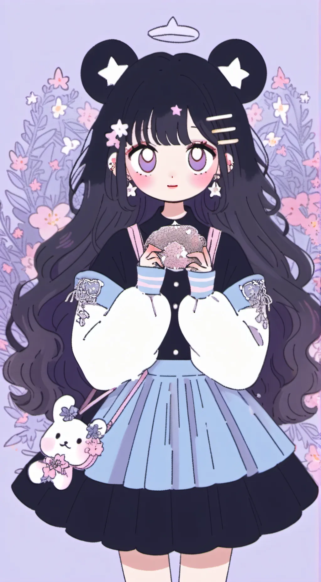 ai character: Maleta  background