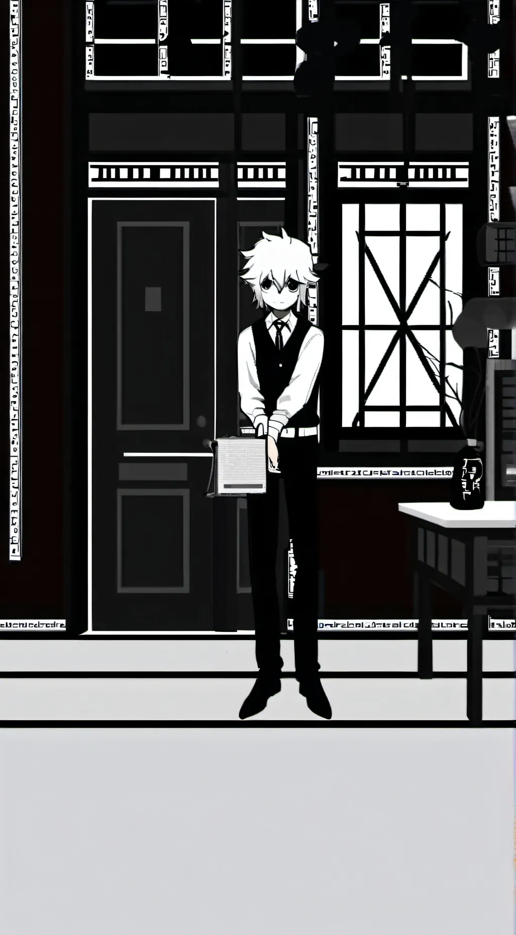 ai character: colin background