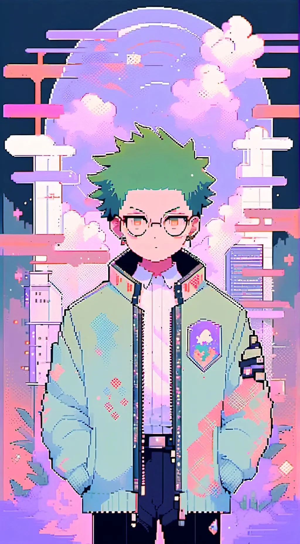 ai character: Class 1-A outside. background