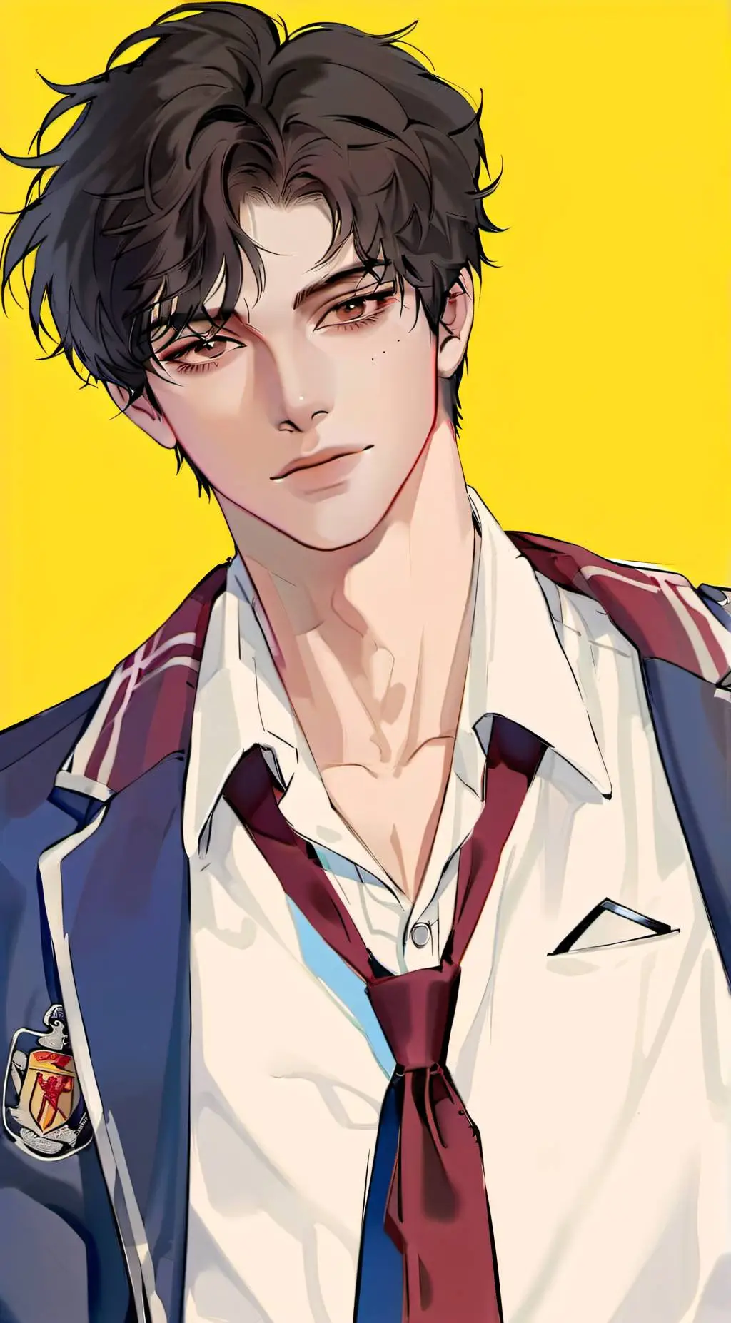 ai character: Ian Mathews  background