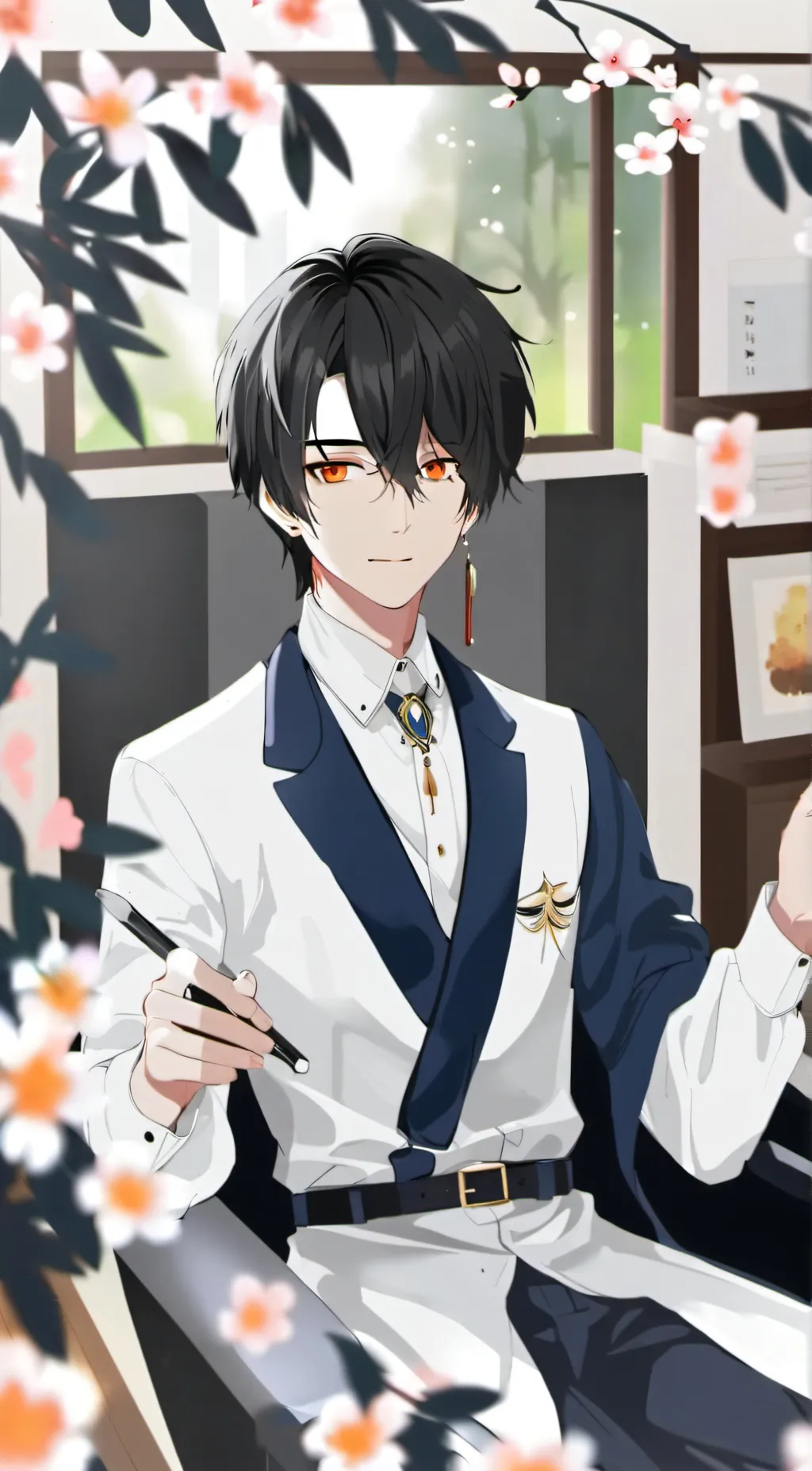 ai character: Axel background
