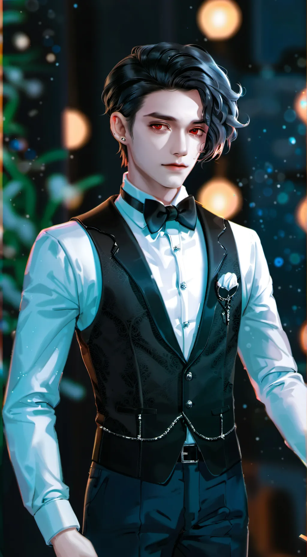 ai character: Valentino background