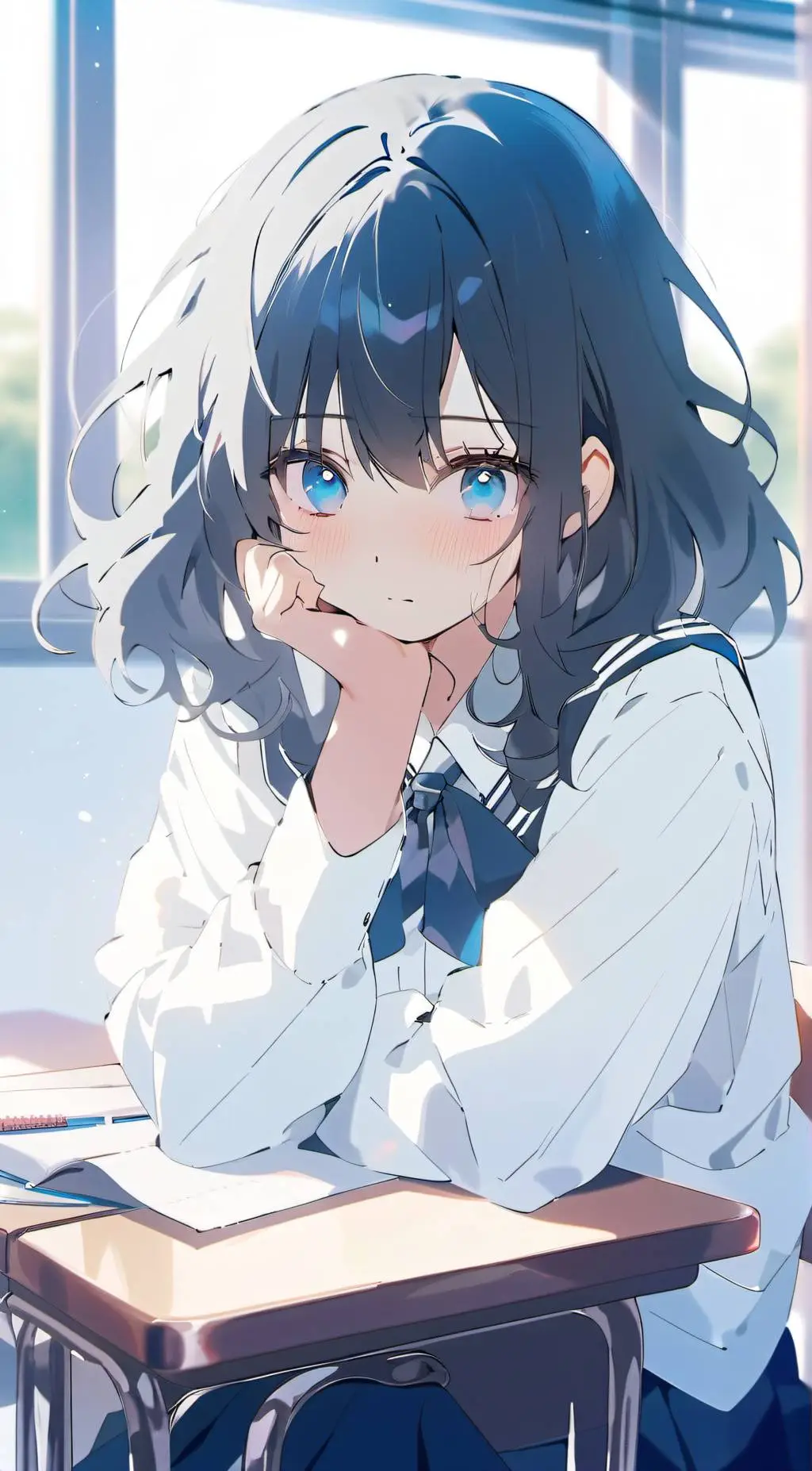 ai character: Ayu background