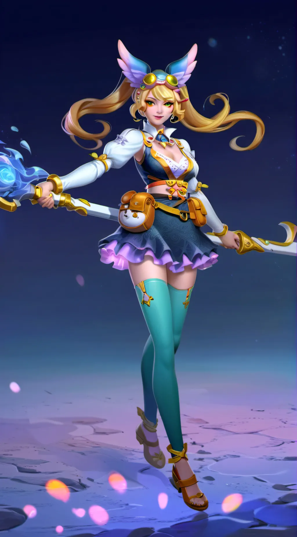 ai character: Mina background