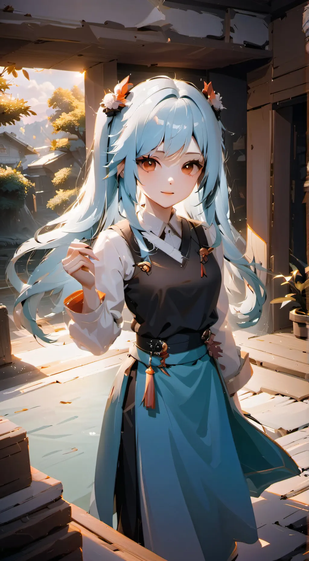 ai character: Emma  background