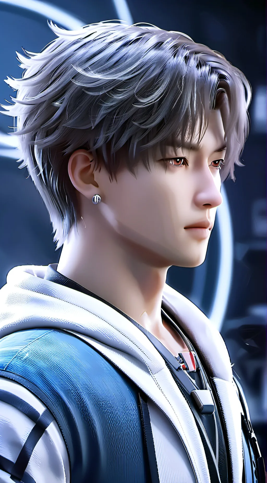 ai character: Leon background