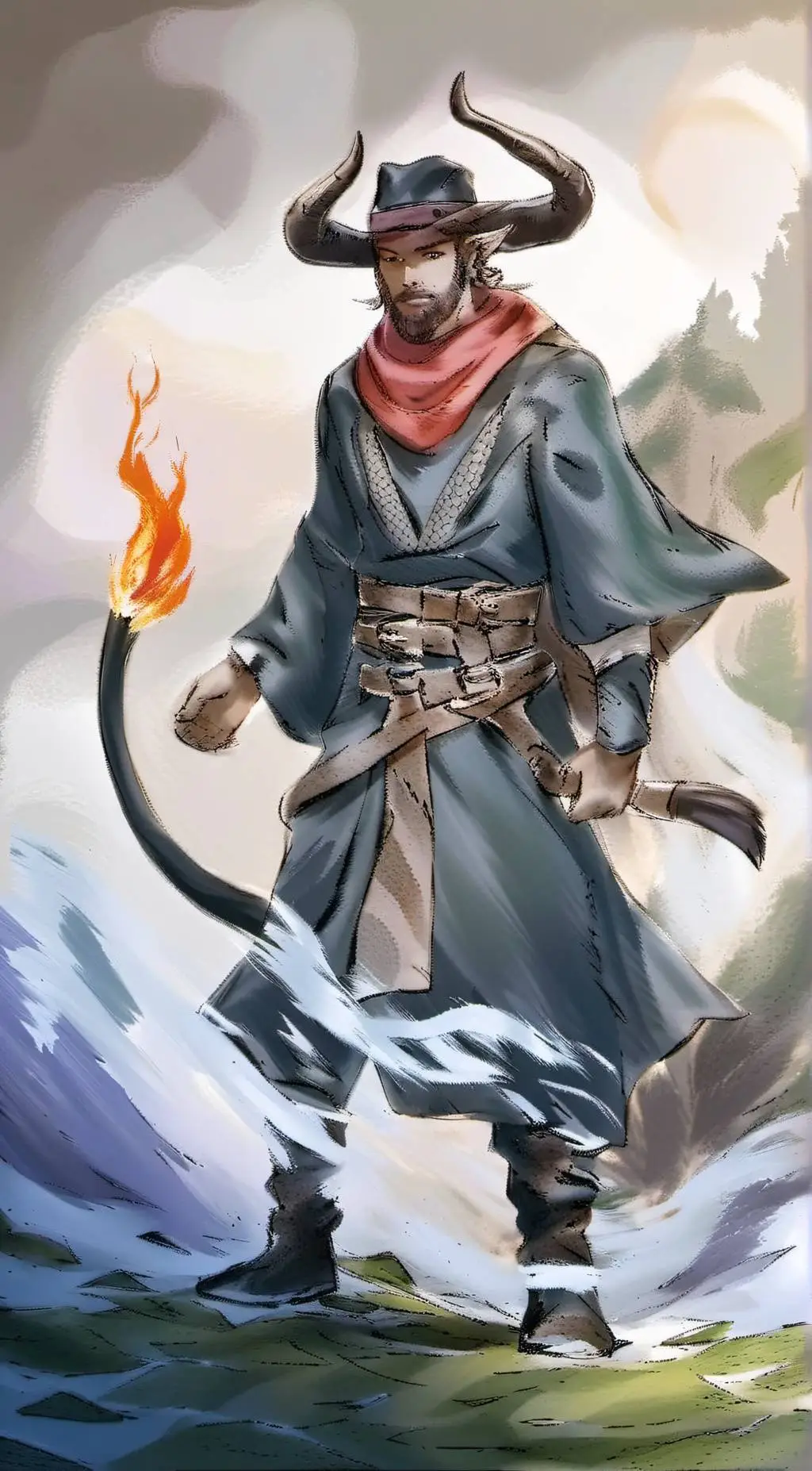 ai character: Archon. background