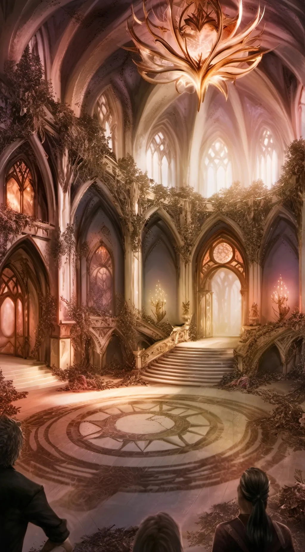 ai character: The rooms. background