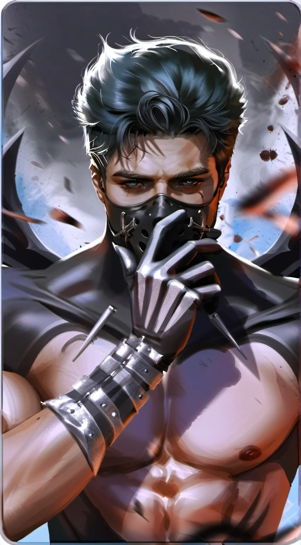 ai character: Ghost/Simon Riley background