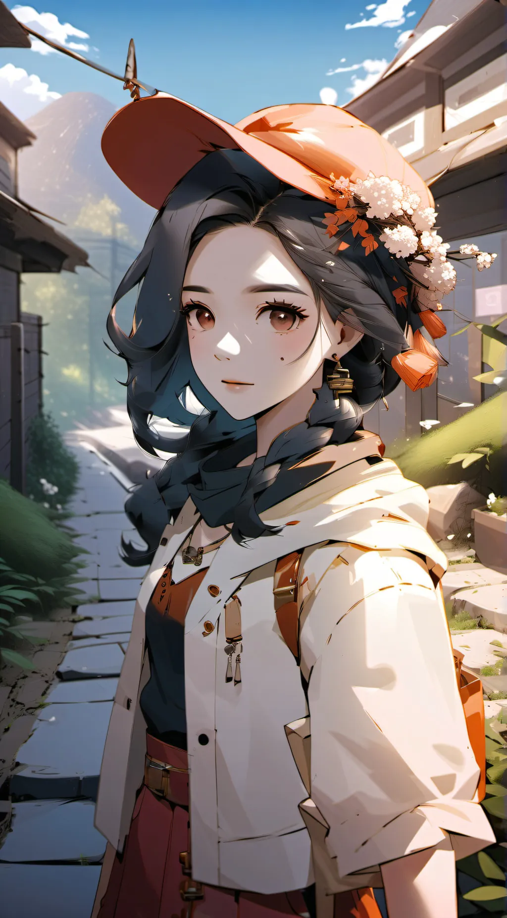 ai character: Mira  background