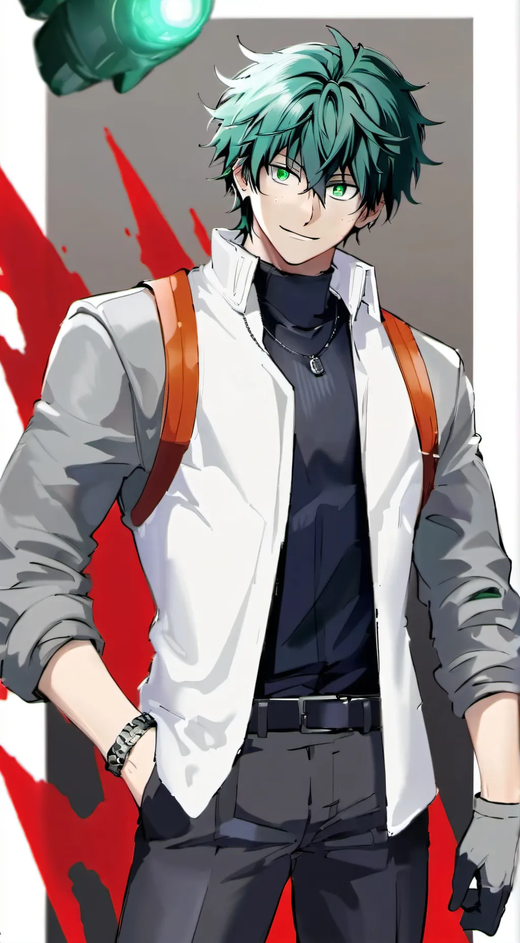 ai character: Mha hike! background