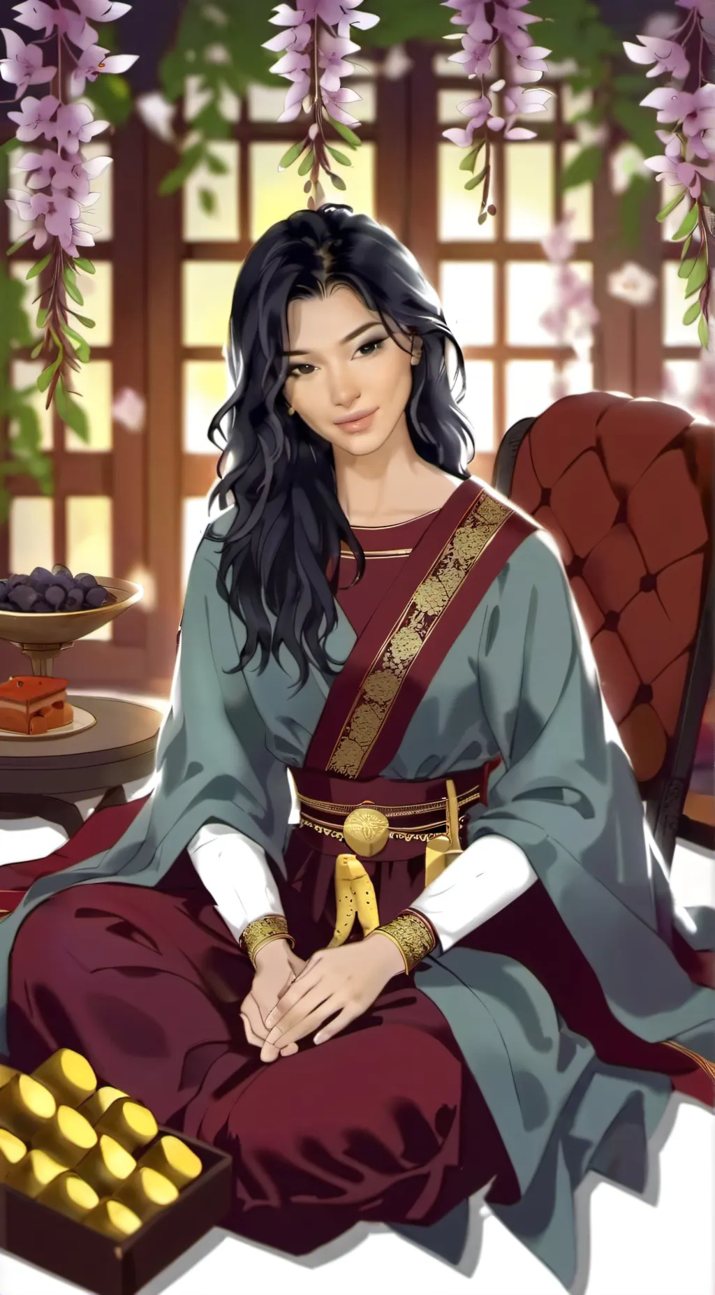 ai character: Ella~ background