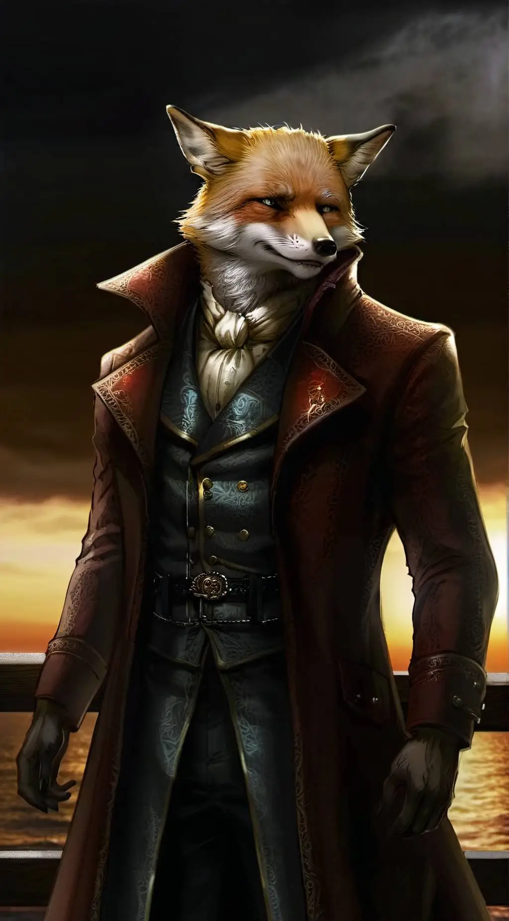 ai character: Gerald Redfield background