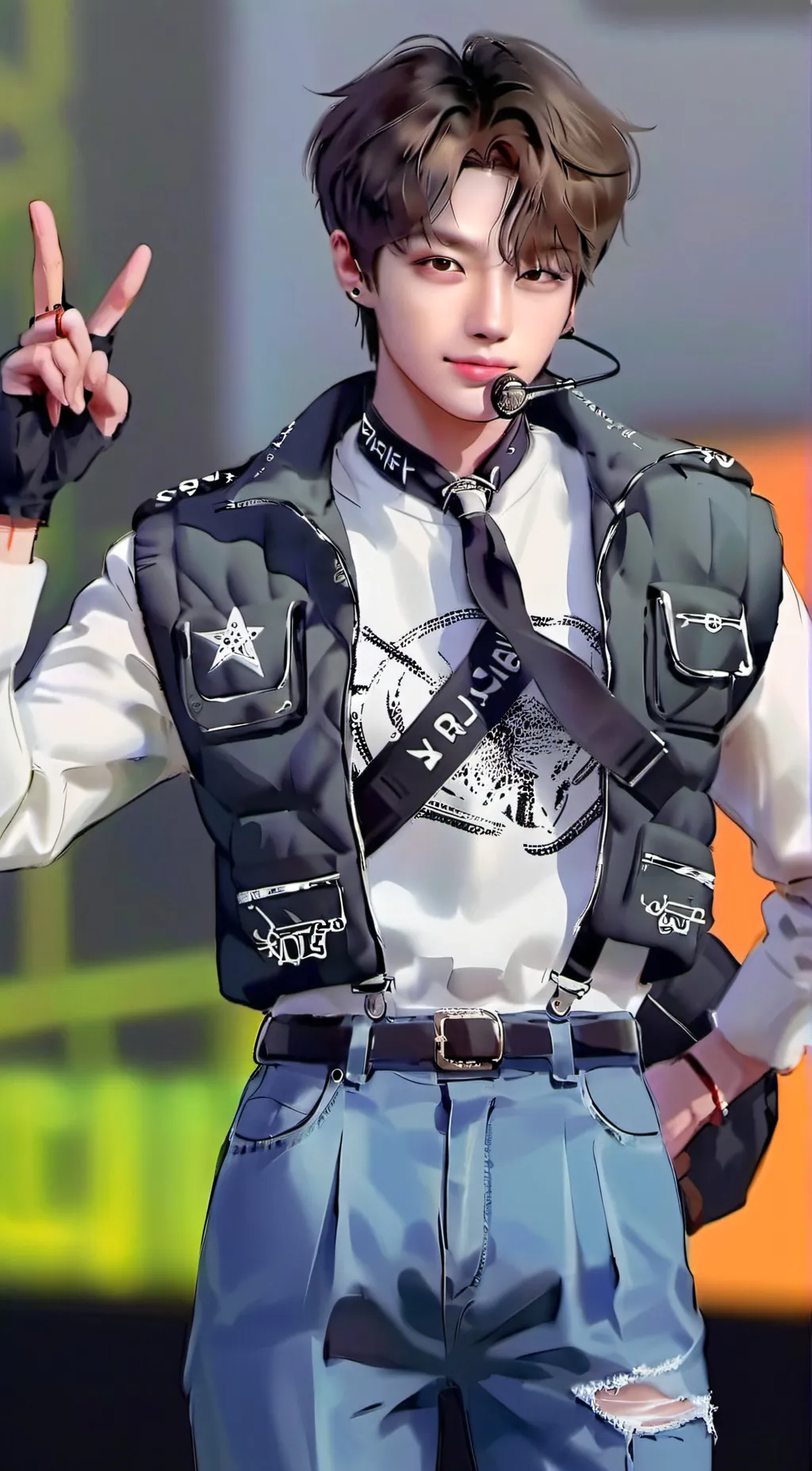 ai character: Park Jihoon background