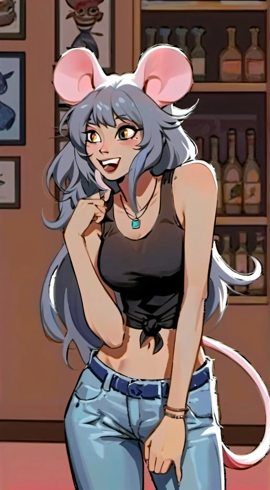 ai character: Sammy background